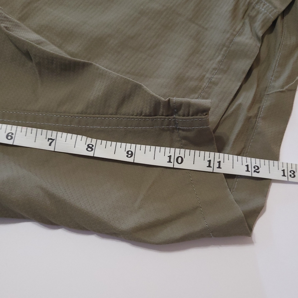 Kuhl Cargo Shorts Nylon Lightweight Hiking Khaki Quick Dry Men's Size 38 - Picture 7 of 12